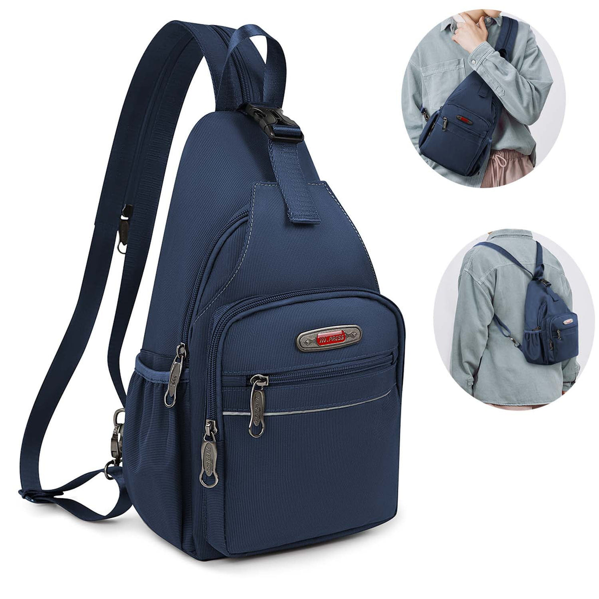 NEW YORK XPRESS BP-8610 Sling Bags, Waterproof Crossbody 