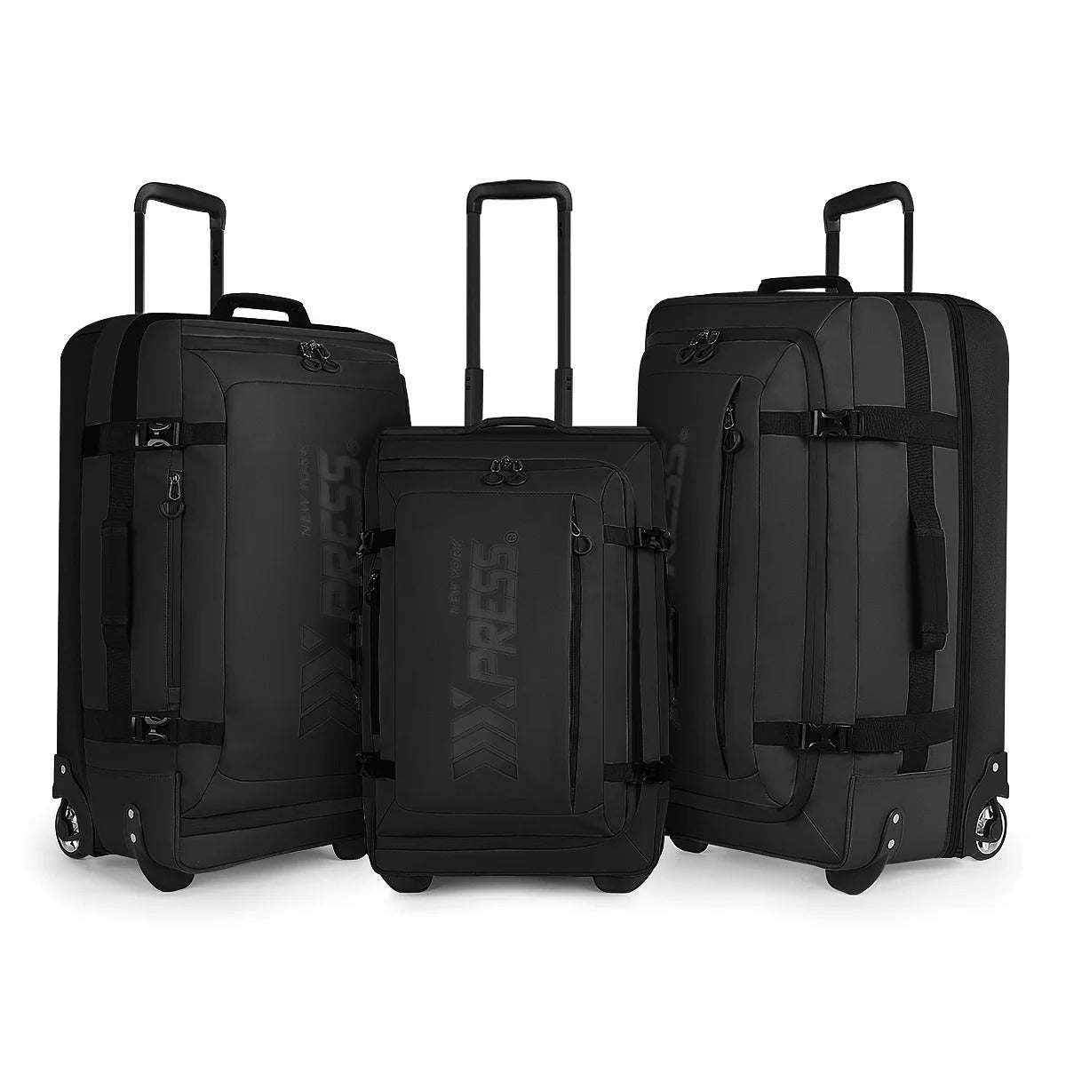 NEW YORK XPRESS TA-069-3PC Luggage, Waterproof Expandable, Soft Shell Suitcase (20", 26", 30")